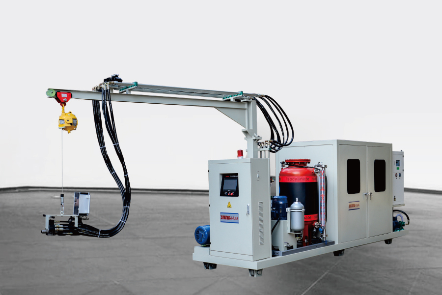 Siklopentan poliüretan yüksek basınçlı köpük enjeksiyon makinesi izli Siklopentan poliüretan yüksek basınçlı köpük enjeksiyon makinesi izli